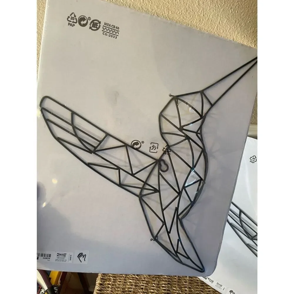 IKEA Humming Bird Metal Wall Art x 2